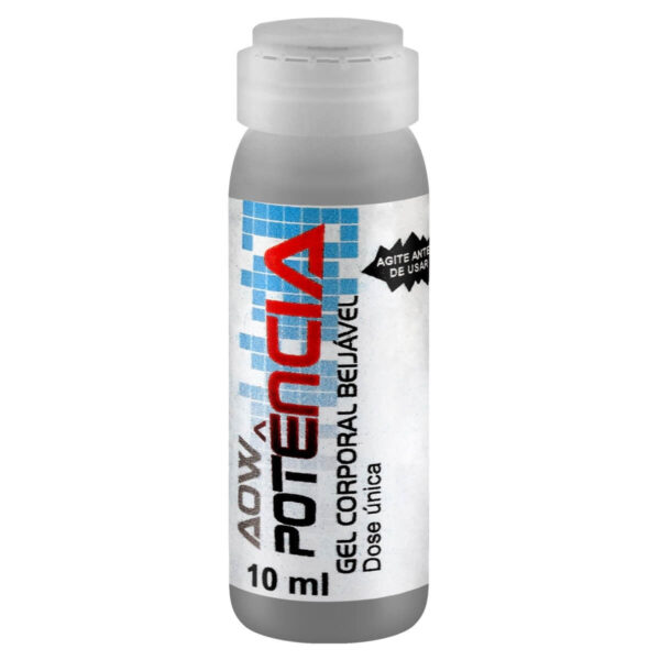 POT_1 Aow Potência Gel Corporal Beijavável 10ml Garji