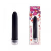 PS006-PRETO_1 Vibrador Personal Multi-Velocidade com textura aveludada 13,5cm Vip Mix