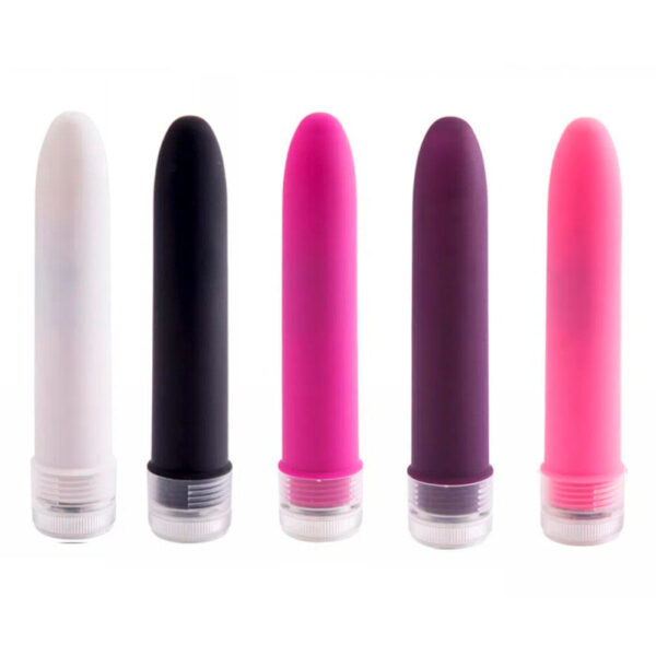 PS006_1-1 Vibrador Personal Multi-Velocidade com textura aveludada 13,5cm Vip Mix
