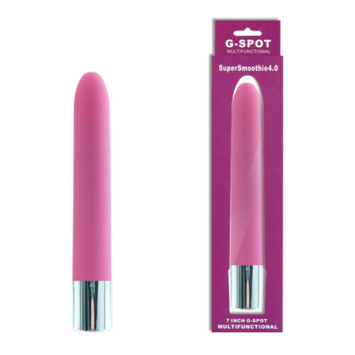 Vibrador Personal 17 cm, 12 Vibrações e Textura Aveludada Vip Mix