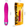 PS020D-Magenta_4 Youvibe Vibrador Personal Texturizado Recarregável com 10 Modos de Vibração Vip Mix