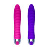 PS020D-Magenta_5 Youvibe Vibrador Personal Texturizado Recarregável com 10 Modos de Vibração Vip Mix