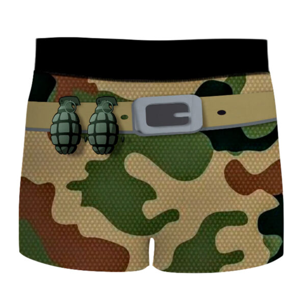 PS1157-P_1 Cueca Boxer Militar Pimenta Sexy