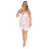 Fantasia Noiva de Luxo Plus Size Pimenta Sexy
