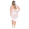 Fantasia Noiva de Luxo Plus Size Pimenta Sexy