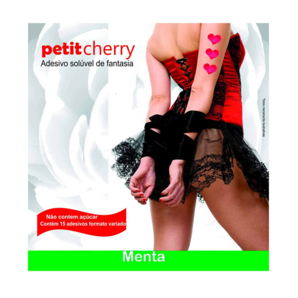 Adesivo Solúvel de Fantasia sem Costura de Gelatina Petit Cherry