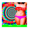 Calcinha Solúvel de Fantasia Neon Plus Size sem Costura de Gelatina Petit Cherry
