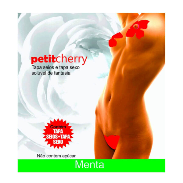 Conjunto Solúvel de Fantasia sem Costura de Gelatina Petit Cherry