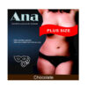 PT04-Chocolate_1 Calcinha SolĂșvel Ana de Fantasia Plus Size sem Costura de Gelatina Petit Cherry