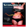 Sensation Calcinha Solúvel de Fantasia Vibrações Plus Size sem Costura de Gelatina Petit Cherry