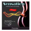 Sensation Calcinha Solúvel de Fantasia Vibrações sem Costura de Gelatina Petit Cherry