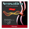Sensation Calcinha Solúvel de Fantasia Vibrações sem Costura de Gelatina Petit Cherry