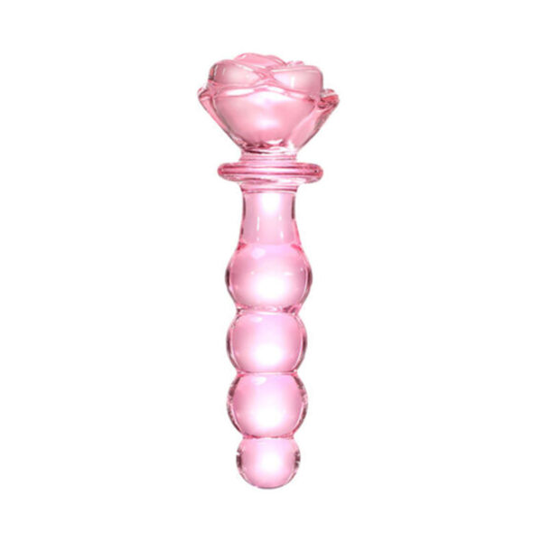 PV-024-Rosa_1 Plug Anal Escalonado com Base em Formato de Rosa 3R