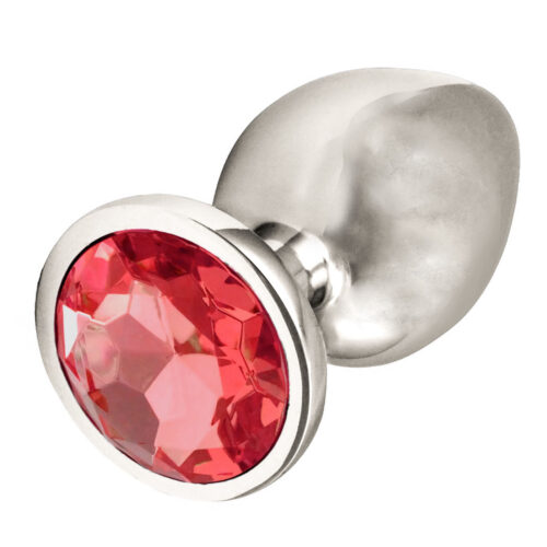 Plug-OurMoment-Vermelho_1 Plug Anal com Cristal Brilhante em Cores Tamanho G Our Moment Import