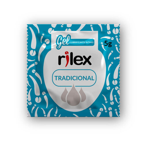 R281_1 Gel Lubrificante Tradicional em Sachê 5g Rilex