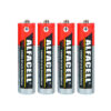 R6P4B_1 Pilha Comum PQ AA 1.5V Cartela com 4 Unidades Alfacell