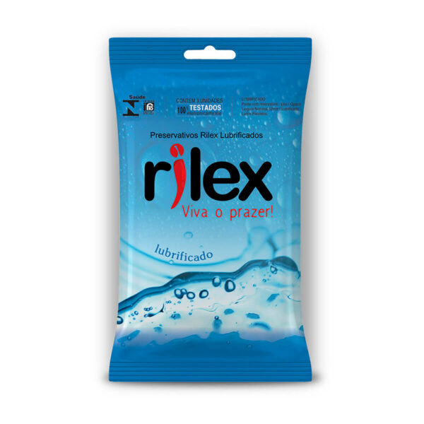 R92_1 Preservativo Lubrificado 3 Unidades Rilex