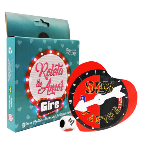 RC-01_1 Roleta do Amor Jogo Erótico para Casal Diversão ao Cubo