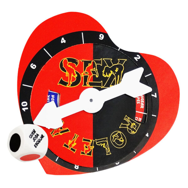 RC-01_2 Roleta do Amor Jogo Erótico para Casal Diversão ao Cubo