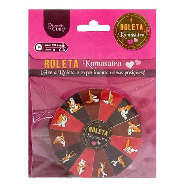 Jogo para Casais Roleta Kamasutra Diversão ao Cubo