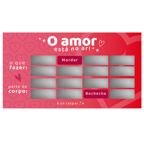RMAR_1 Raspadinha do Amor Sevensexshop