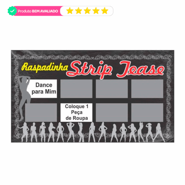 RSJ_2 Raspadinha do Strip Tease Miss Collection