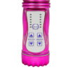 RT002G-Rosa_3 Vibrador Rotativo 36 Funções com Estimulador Clitoriano 22,5x3x5 Miss Collection