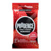 RUDA1001_1 Preservativos Cores e Sabores Morango Prudence