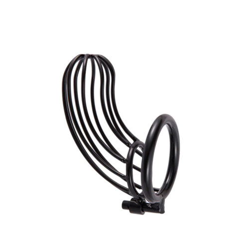 Cinto de Castidade Masculino Com Anel Para Escroto e Cadeado 3R Import