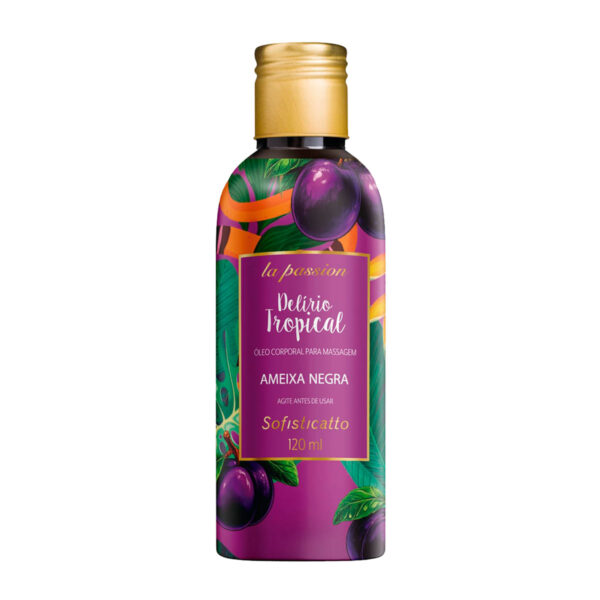S3859-Ameixa-Negra_1 Óleo de Massagem Delírio Tropical Beijável 120ml Sofisticatto