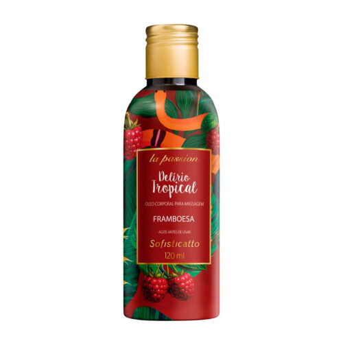 Óleo de Massagem Delírio Tropical Beijável 120ml Sofisticatto