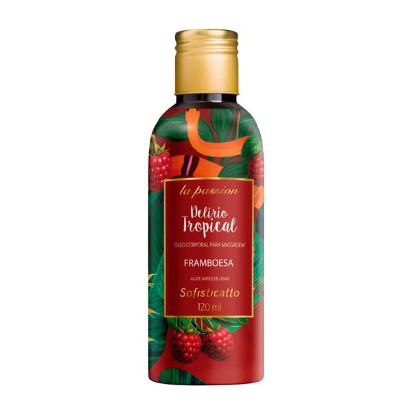 S3861-Framboesa_1 Óleo de Massagem Delírio Tropical Beijável 120ml Sofisticatto