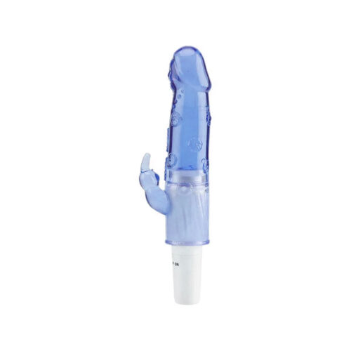 Vibrador em Jelly com Estimulador Clitoriano Sexy Import