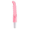 S5103-Rosa_1 Vibrator G-Spot Escalonado em Jelly 21,5 x 3 cm Sexy Import
