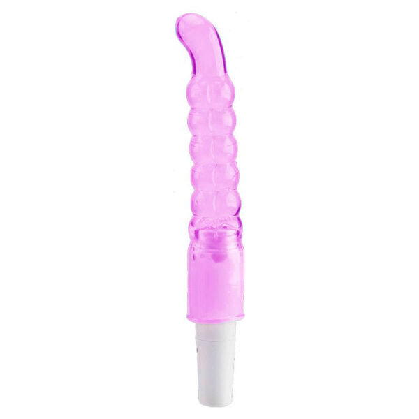 S5103-Roxo_1 Vibrator G-Spot Escalonado em Jelly 21,5 x 3 cm Sexy Import