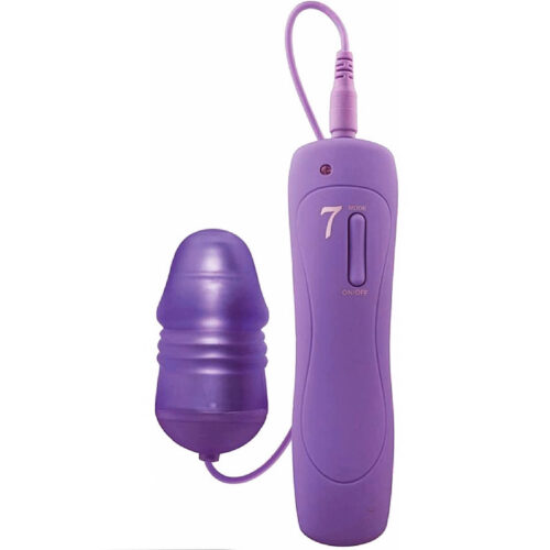 S5155-Lilas_1 Flashing Vibe Bullet com 7 Vibrações e Luzes Sexy Import