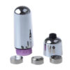 S5163-Prata_2 Mini Vibrador Estimulador Clitoriano Power Bullet com 10 Vibrações Sexy Import