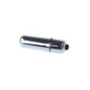 S5163-Prata_3 Mini Vibrador Estimulador Clitoriano Power Bullet com 10 Vibrações Sexy Import