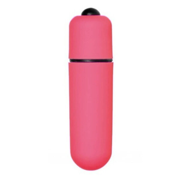 S5163-Rosa_1 Mini Vibrador Estimulador Clitoriano Power Bullet com 10 Vibrações Sexy Import