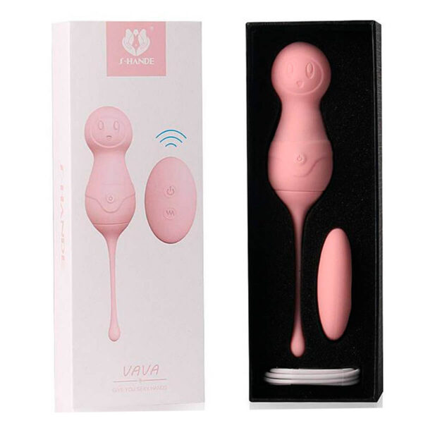 S5780-Rosa_1 S-Hande Vava Cápsula Vibratória para Pompoar com Pulsação Miss Collection