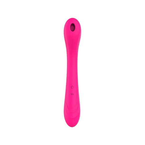 S6703-Pink_1 S-Hande Charming Massageador com 9 Modos de Vibração e 9 Modos de Pulsação Sexy Import