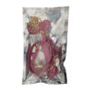 S8071-Rosa_2 Coleira com Guia de Corrente para Fetiche Sexy Import