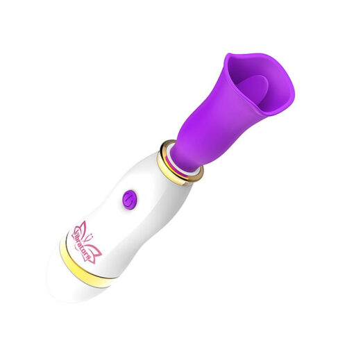 Vibrador de Pulsação com Língua 12 Modos de Estimulação Sexy Import