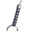 SA007_2 Prendedor para Mamilos Masculino com Corrente e Anel Peniano em Metal Miss Collection