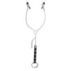 SA007_3 Prendedor para Mamilos Masculino com Corrente e Anel Peniano em Metal Miss Collection