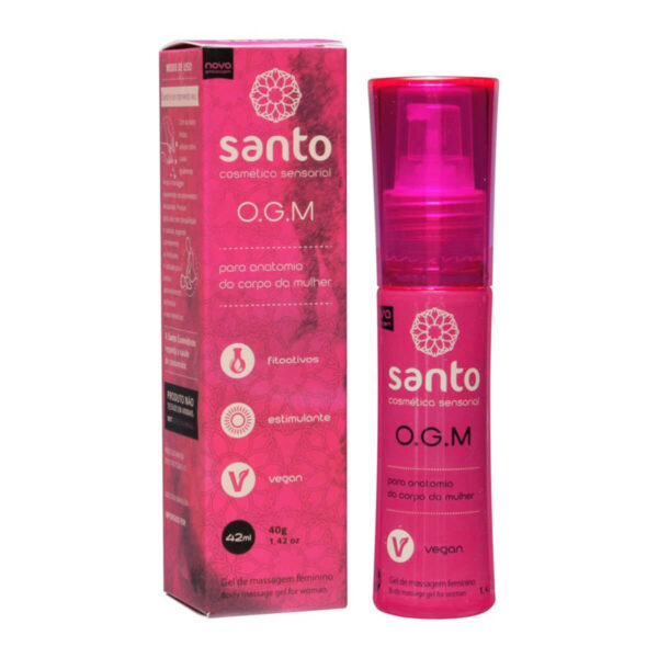 SANT7402_1 Orgasm Gel de Massagem Corporal Feminino 40g Santo Sexo