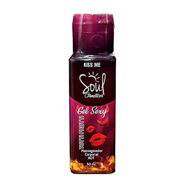 SC7-Tutti-Frutti_1 Kiss Me Hot Gel Sexy Massageador Corporal 30ml Soul Cosméticos