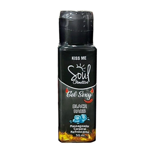 Kiss Me Ice Gel Sexy Massageador Corporal 30ml Soul Cosméticos