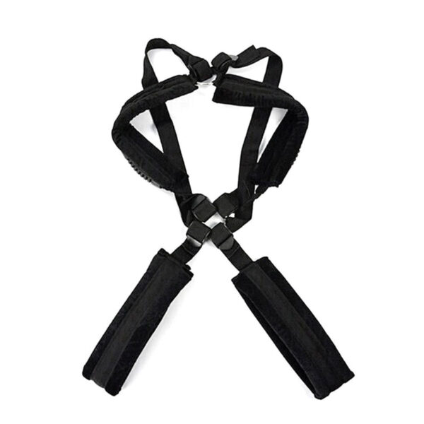 SD-023-Preto_1 Cinto Ajustável para Posições Sexuais em Pé 3R Import