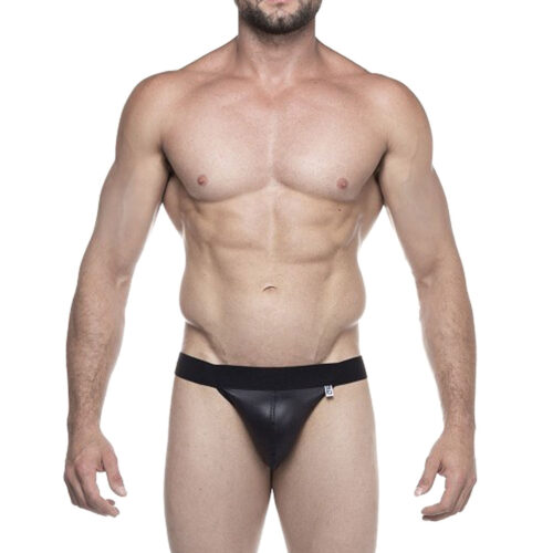 SD006P_1 Cueca Jock Argola Tripla em Cirre SD Clothing - Cueca Jock Argola Tripla em Cirre Preto SD Clothing